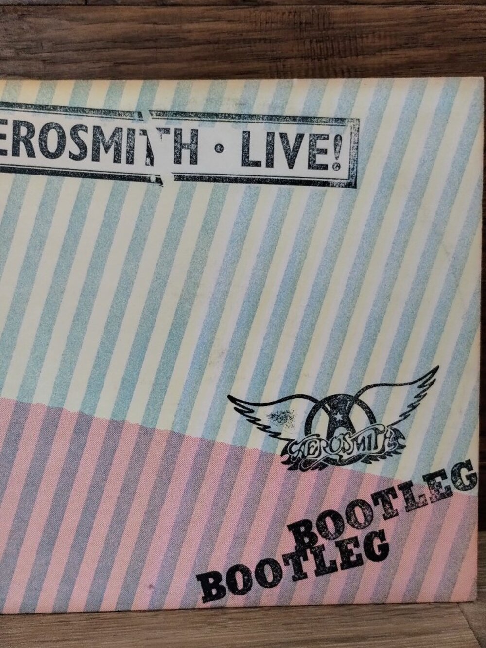 Aerosmith - Live! Bootleg (1978) 2-LP Vinyl Record Gatefold PC2 35564 Vintage